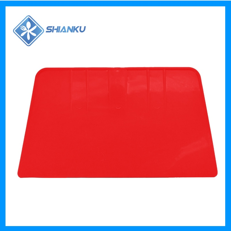 Shianku Industrial Food Grade Bakery Hand Held Plastic Scraper for Cake