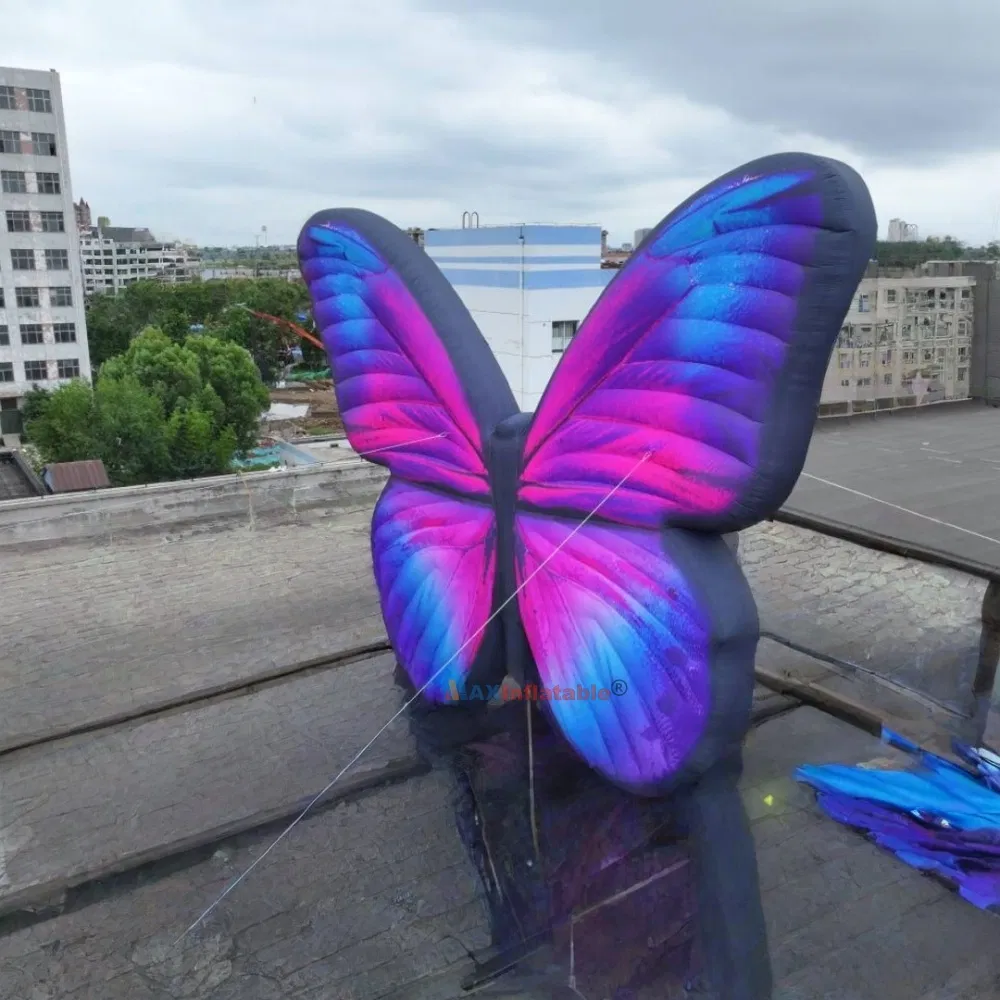Music Festival Custom Inflatable Butterfly Wing for Event Show