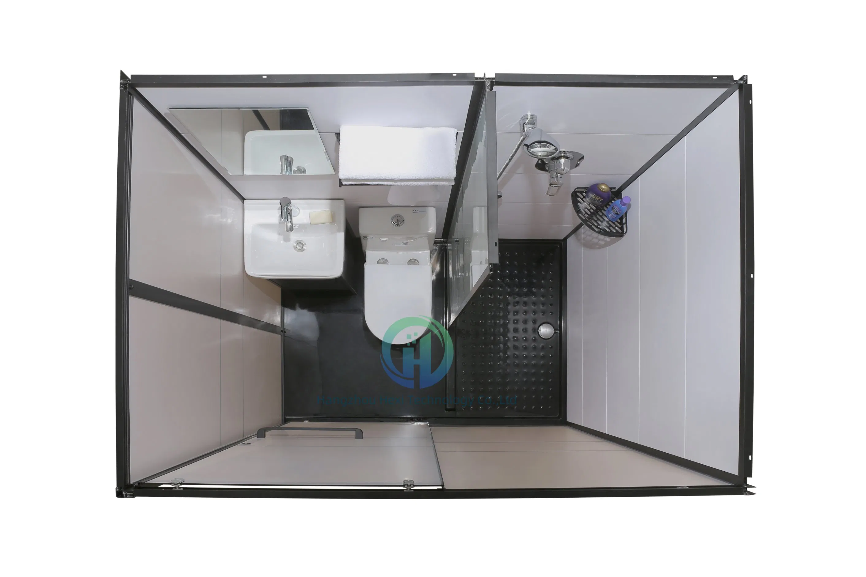 Modular Prefab Toilet Bathroom Standard Restroom Indoor Living Homes Toilet Portable Bathroom