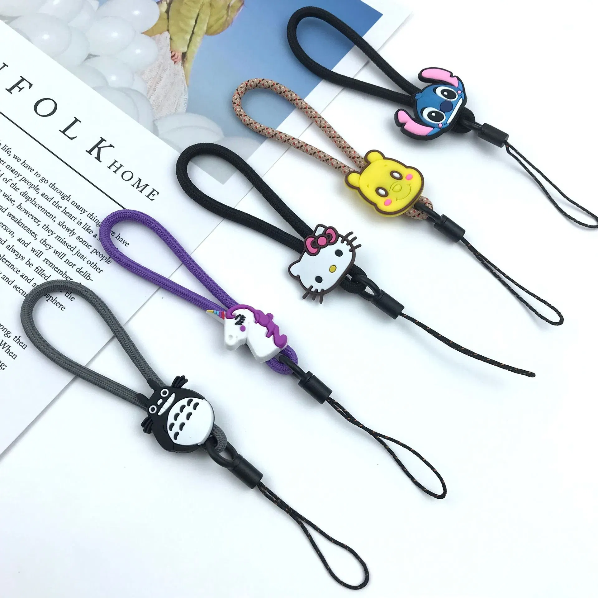 Wrist Lanyard Reflective Hand Srap Lanyards for Key Phone ID Card