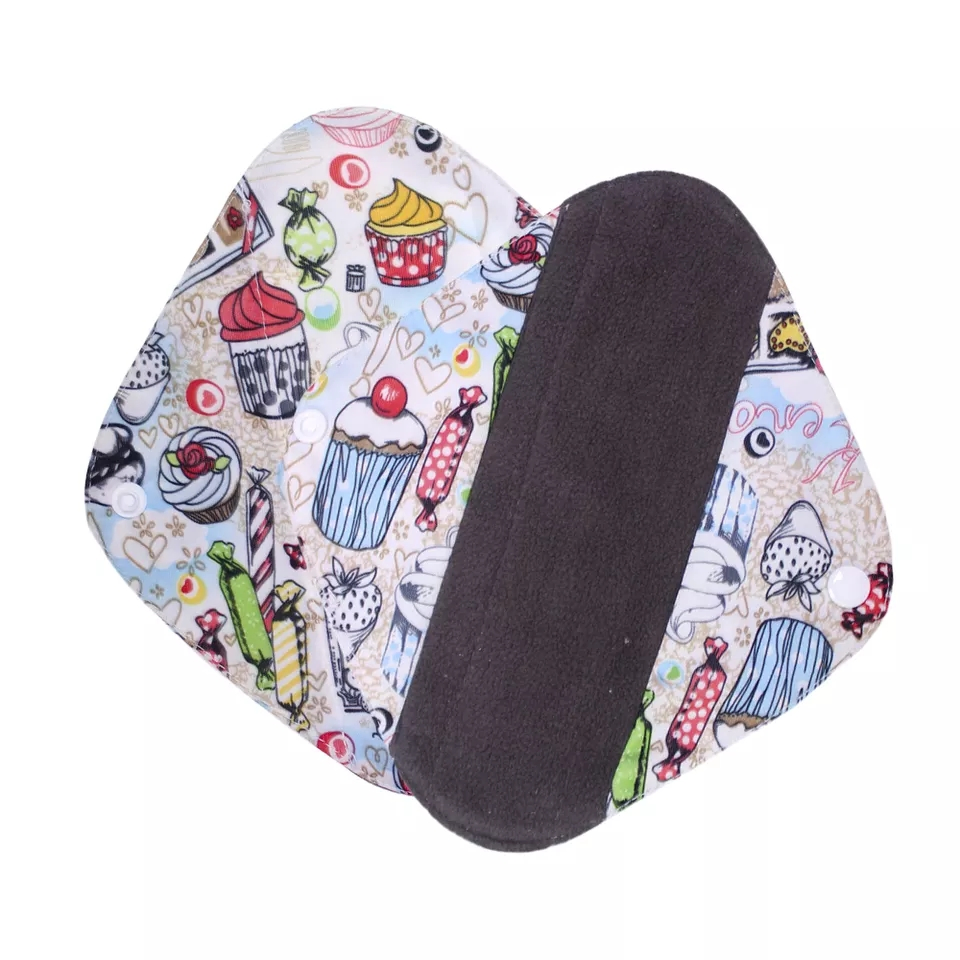 China Reusable Washable Female Postpartum Incontinence Cotton Menstrual Pads Sanitary Pads