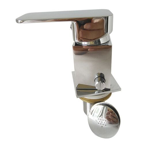 Chrome Plated Brass Square Design Bathroom Bidet Faucet with Transfer 35mm (FY7107)