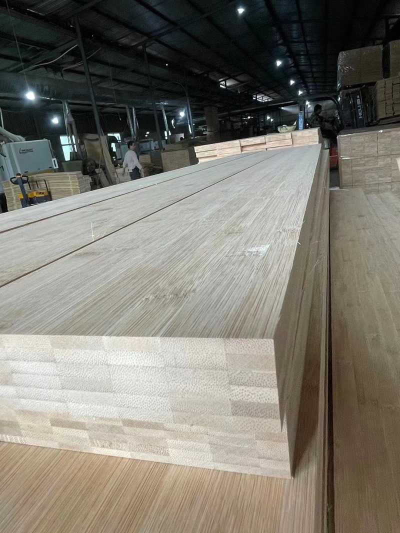 Eco-Friendly Wholesale Durable Building Material Structural Engineered Bamboo Laminated Solid Bamboo Beam