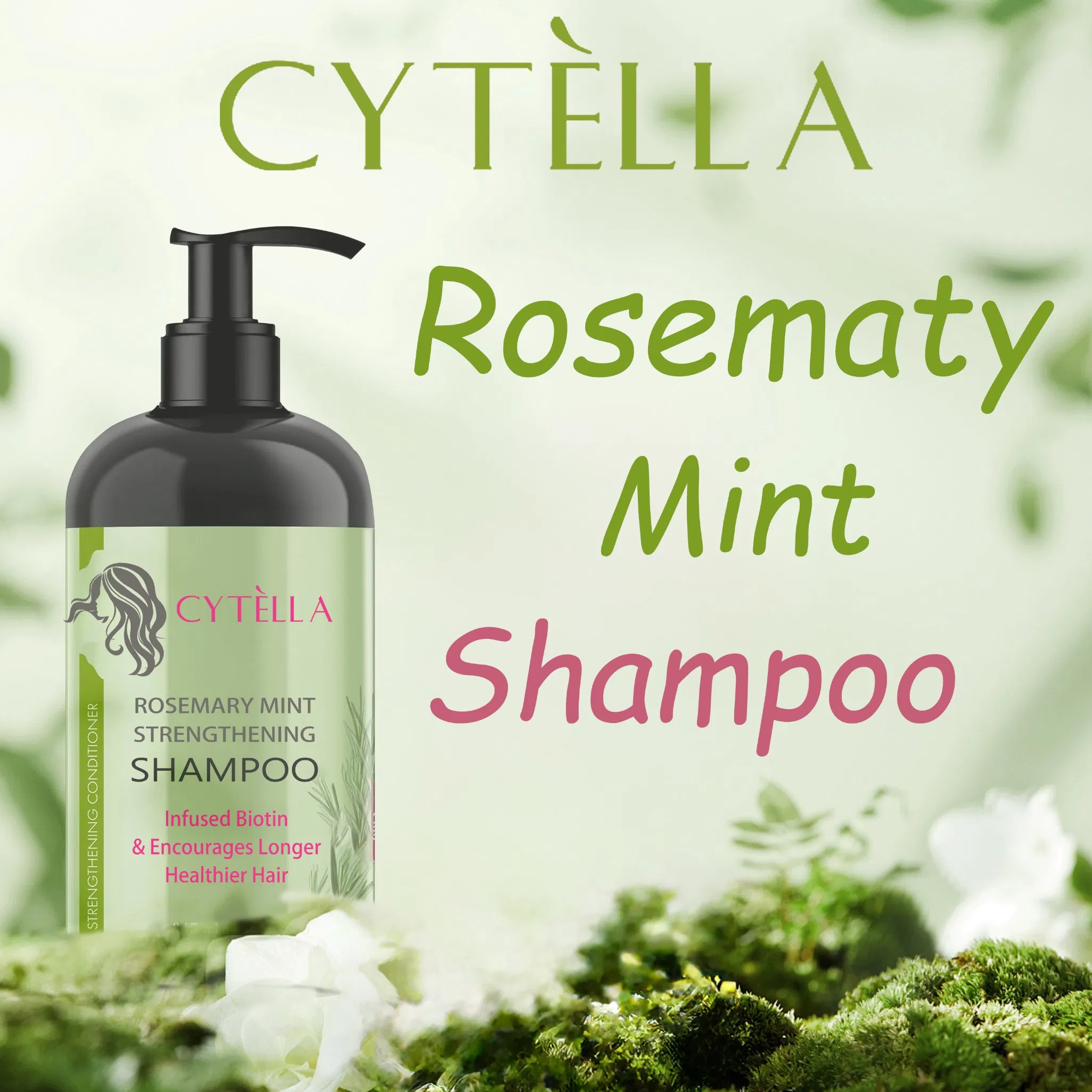 Cytella Rosemary Mint Strengthening Shampoo