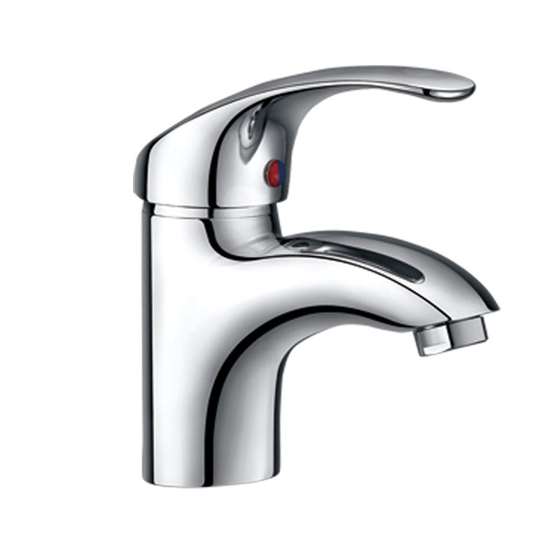 Single Handle Chrome Plating Wall Mounted Bath Faucets for Bathroom
