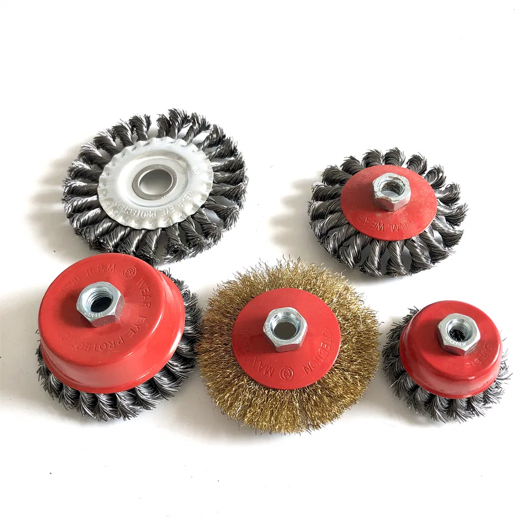 Проволочная чашечная щетка 100мм M14-2 для удаления ржавчины