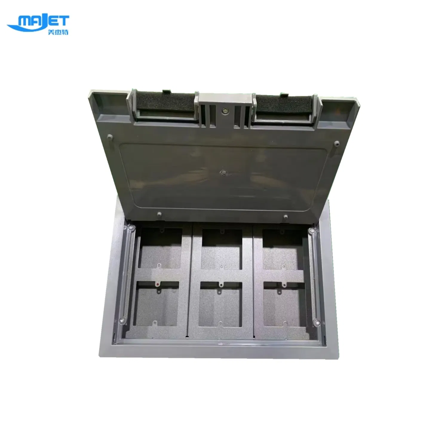Floor Box Plastic Cover with 6positions Inside Europ Sockets Suitable