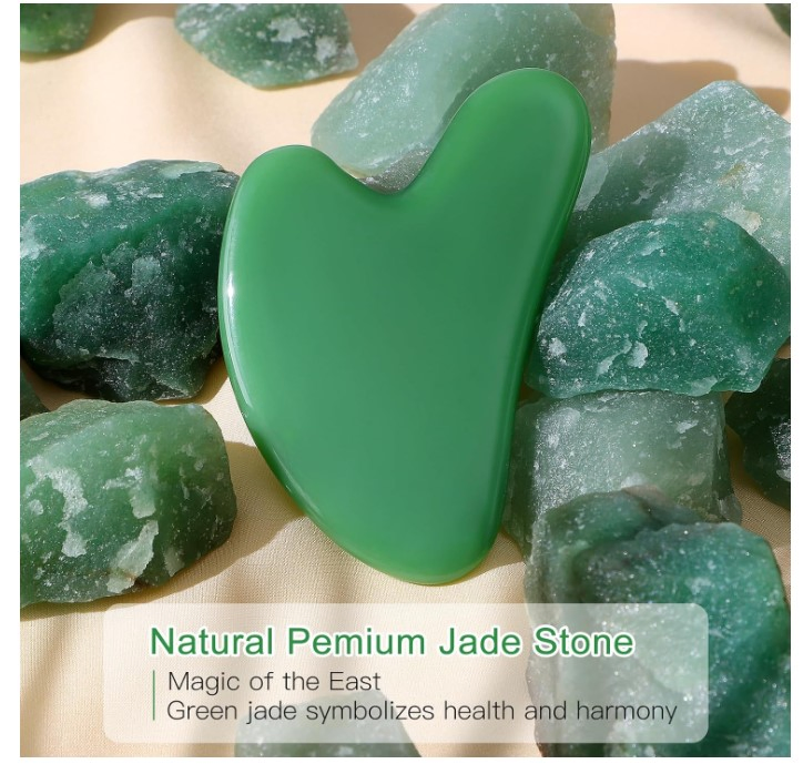 Гуаша Розенис для лица и тела, нефрит