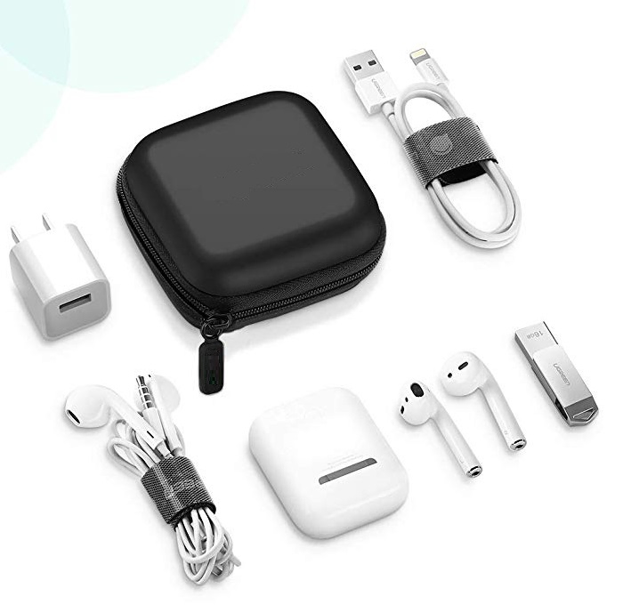 Водонепроницаемый EVA-чехол для наушников и кабелей