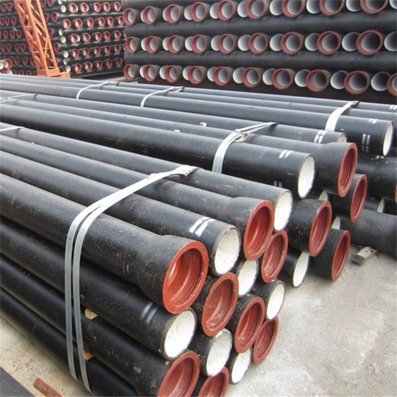 ISO2531 K9 Class Centrifugal Ductile Cast Iron Pipe with Zinc and Bitumen Coating