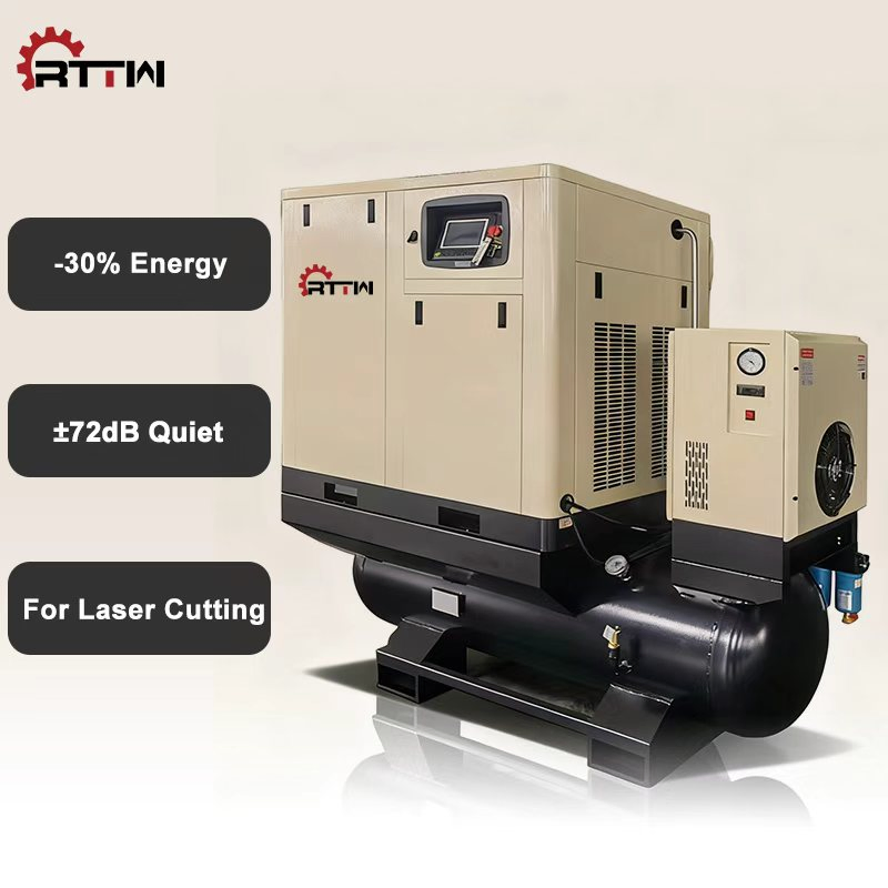Powermax 10HP Air Compressor with Integrated Dryer and 230L Tank