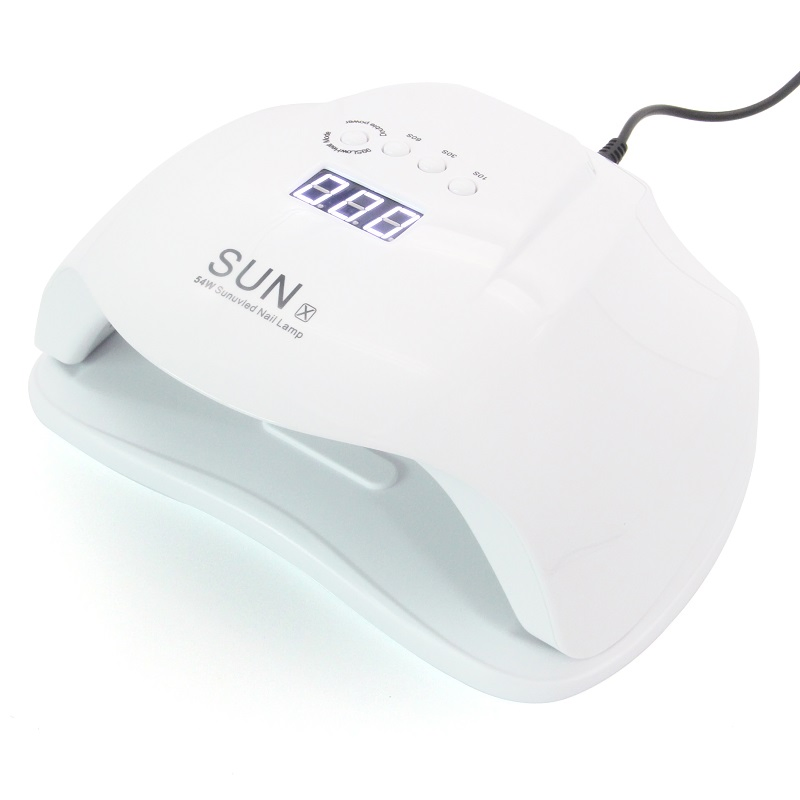 Professional Gel Polish LED Nail Dryer Lamp Nail Care Beauty Home Salon 54W Sunuv Nail Lamp