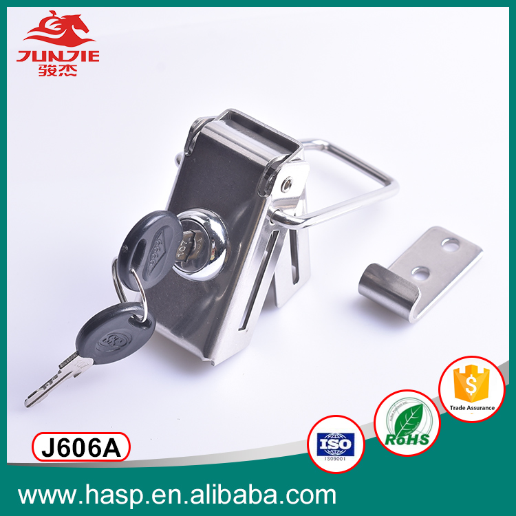 Stainless Steel Electrical Cabinet Door Lock Chassis Advertising Motorcycle Box Latch Lock J606A