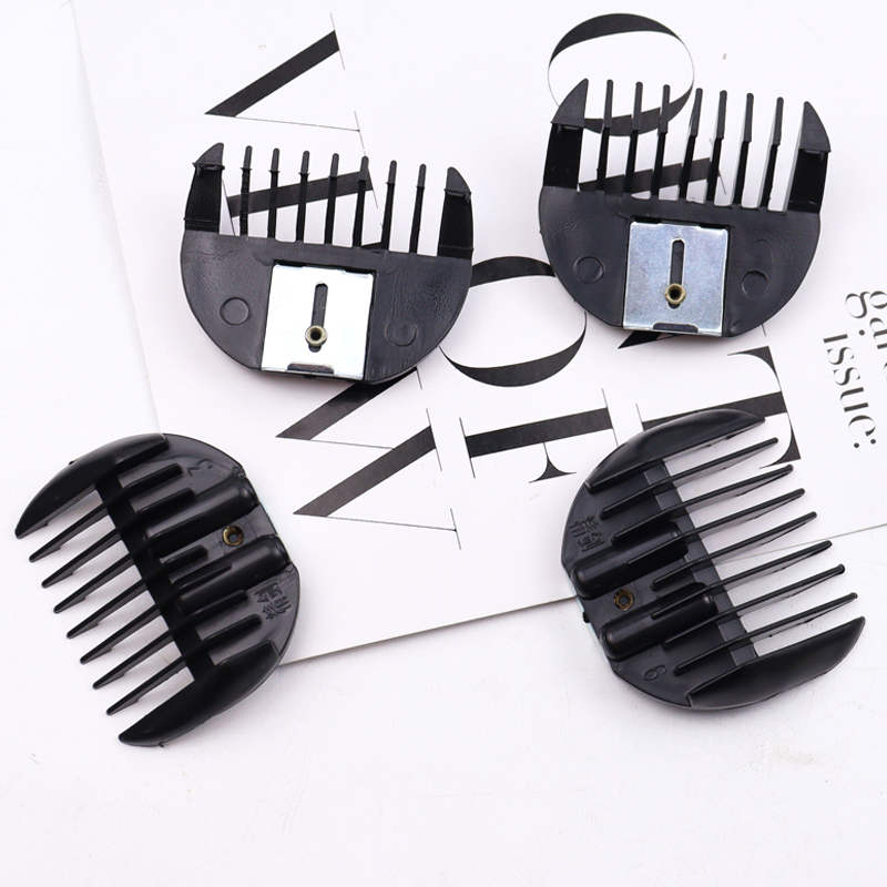 Barber Hair Clipper Guide Guards Set Metal Clip Trimmer Accessories Hair Clipper Colorful Limit Guide Comb
