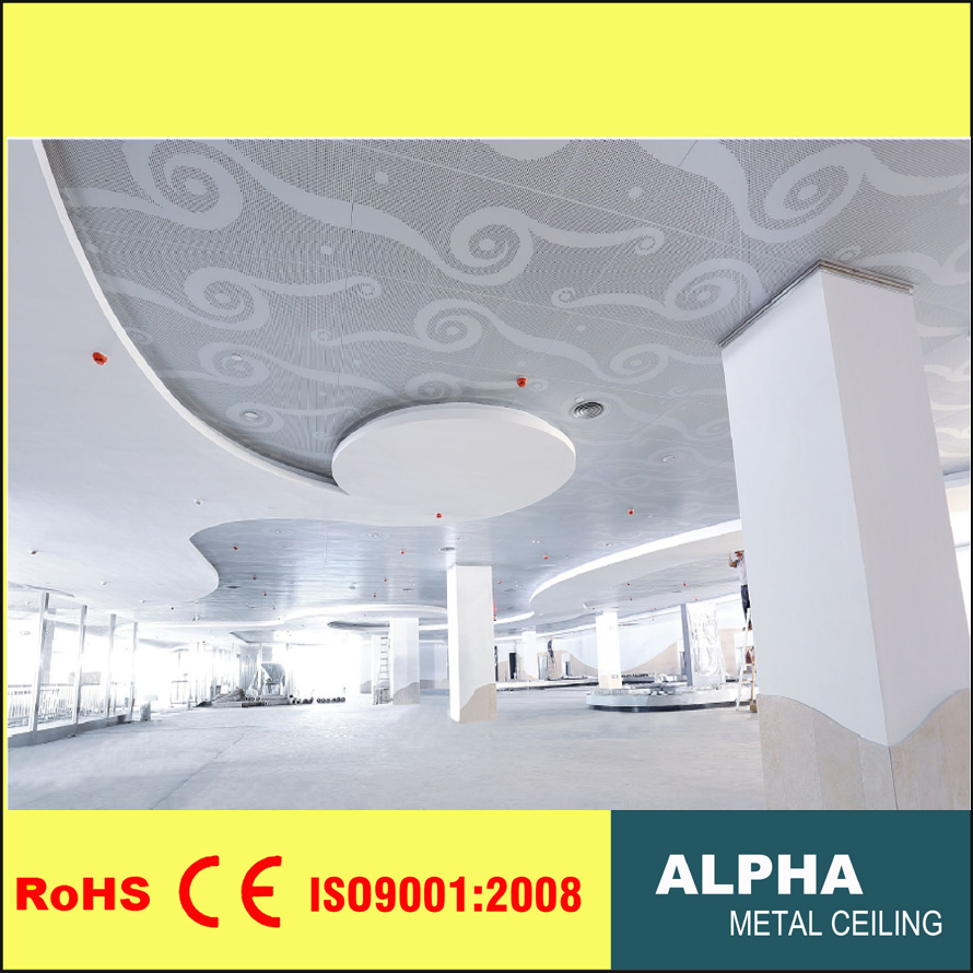 Aluminum Formative Curtain Wall Facade Suspended Non-Standard Cladding Panel