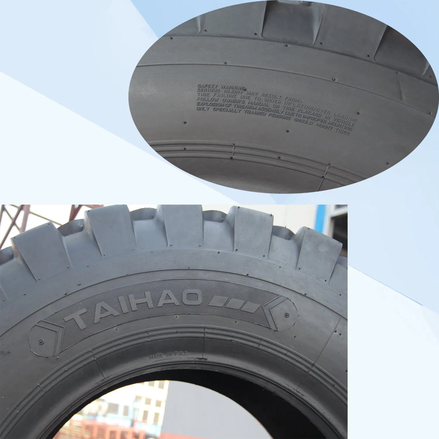 High Quality Bias Tire Manufacturers E3/L3 (W2) OTR Tire