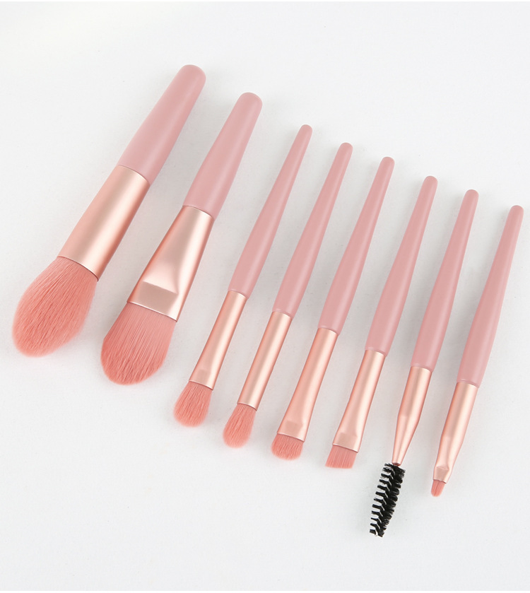 Makeup Brush Manufacturers 8PCS Portable Cosmetic Blush Brush Makeup Brush