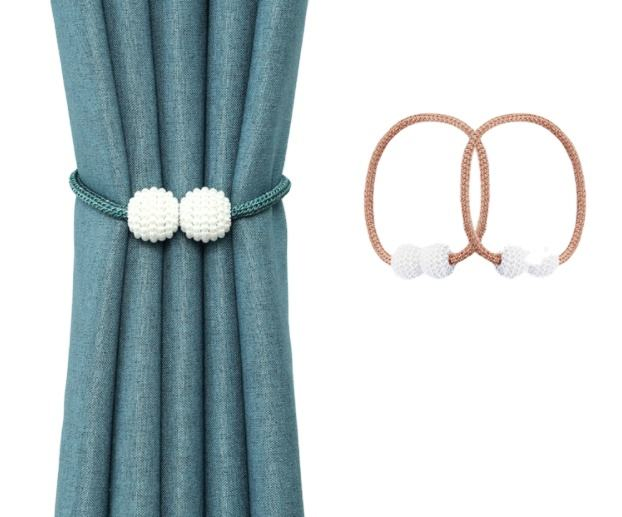 Magnetic Curtain Tiebacks Pearl Curtain Accessories