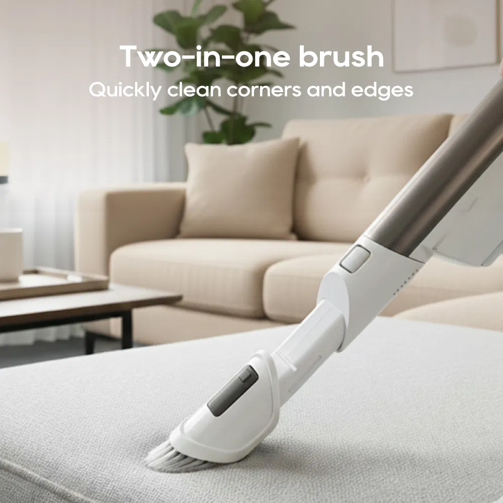 Cordless Stick Vacuum Cleaner with Floor Cleaner for Hard Floors
