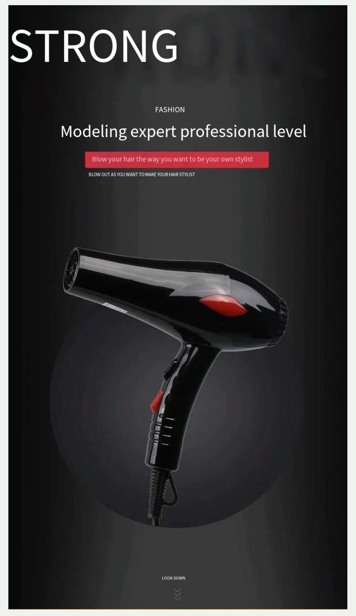 Best Hairdryer with High Power for Beauty Salon Appliance
