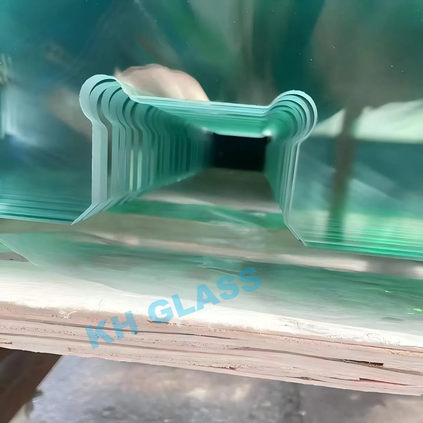Maximum 2440mm X 8000mm Flat Heat Resistant Safety Toughened Tempered Glass