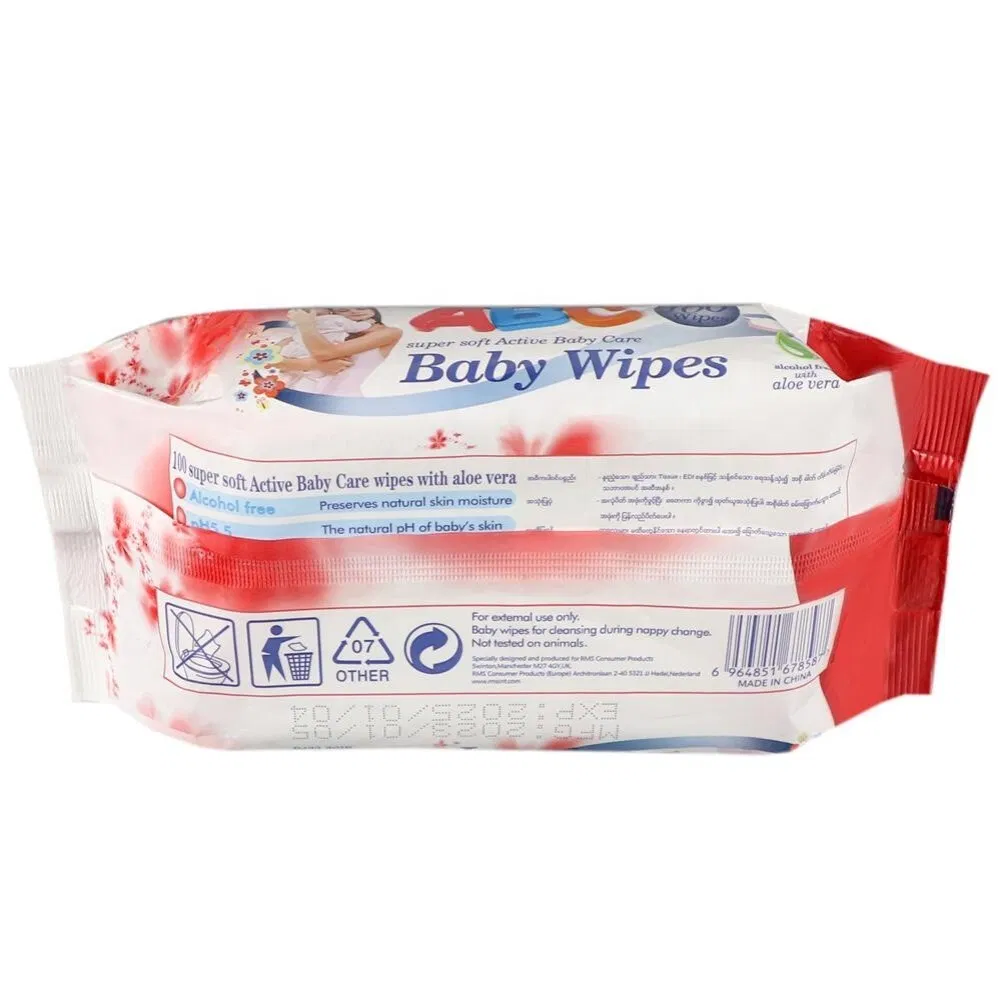 High Quality Disposable Wet Wipes for Baby Skin Care OEM Brand Toallitas Humedas Single Pack 80PCS Free Sample From China