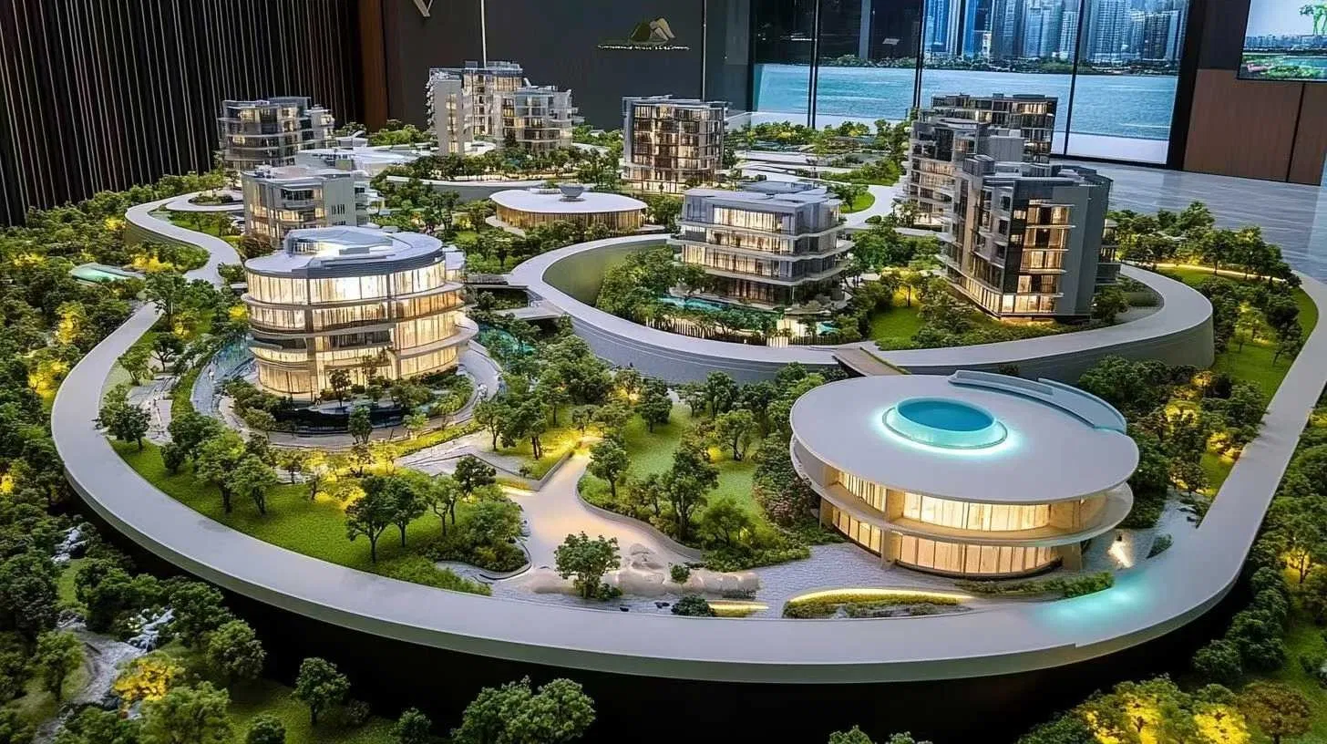 Heng Hui Architectural Model From Guangdong - Exquisite Design for Collectors