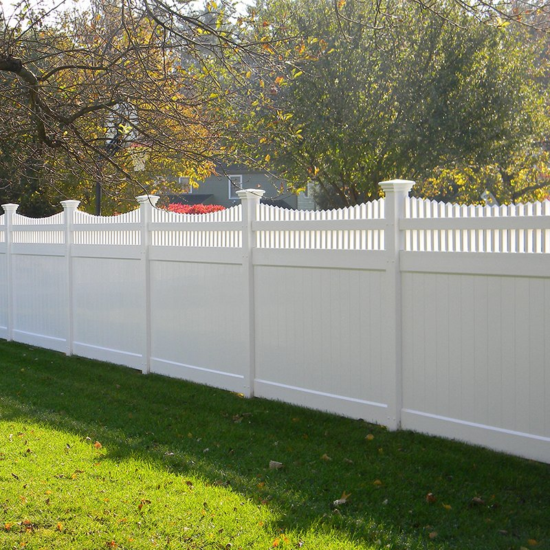 Plastic Fencing Profile, PVC Fencing Post Picket Profile, Plastic Post Material Profile for Fencing
