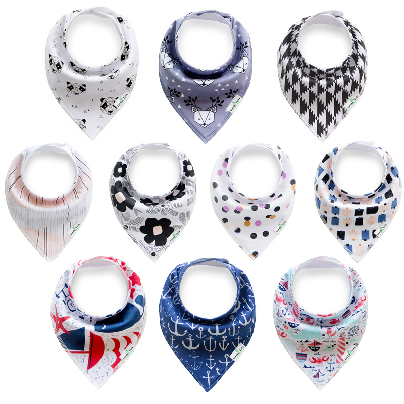 New Design Baby Bibs Baby Soft Cotton Drool Bibs