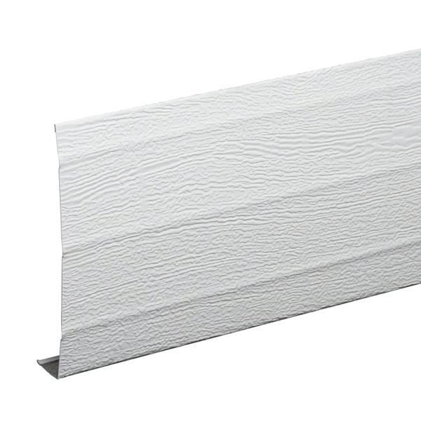 6in X 12FT Smooth Wood Grain Ribbed Aluminum Fascia Cover for Canada