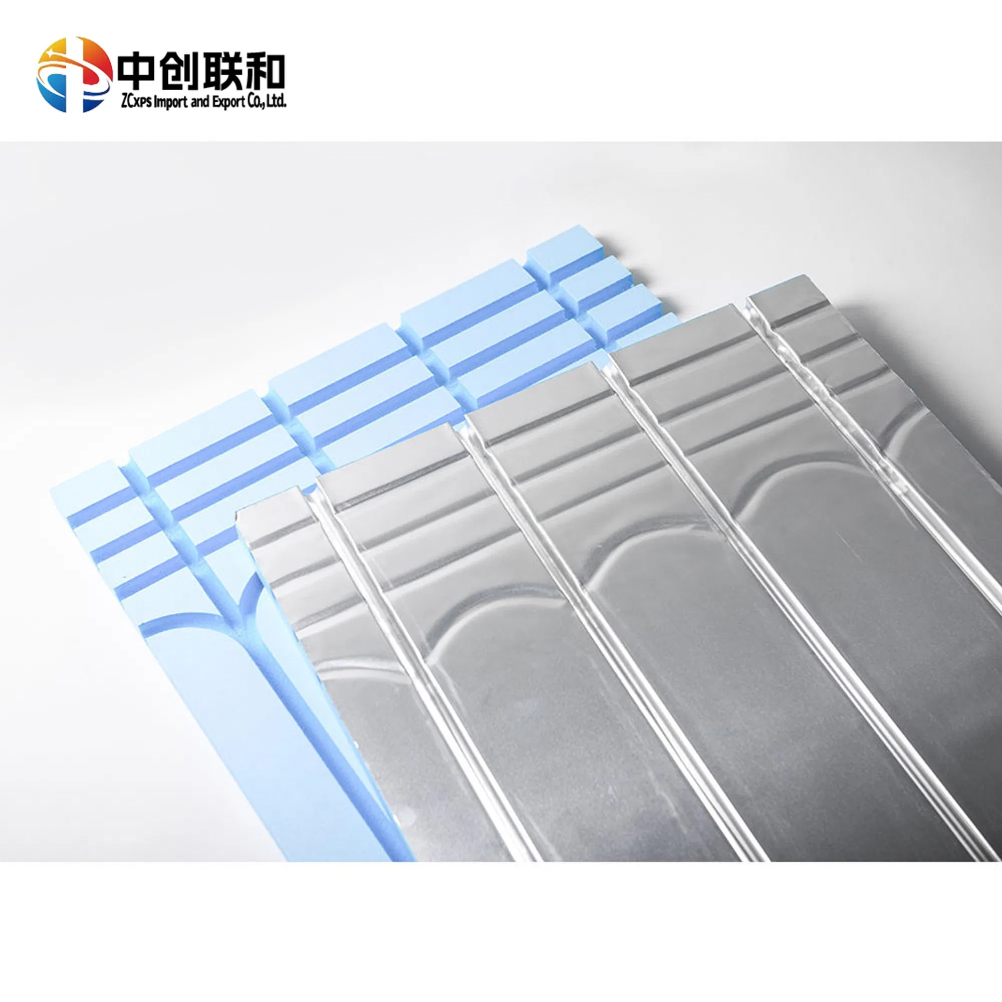 Dry Underfloor Heating for Wooden Floor with Pre-Grooved XPS Underfloor Heating Panel