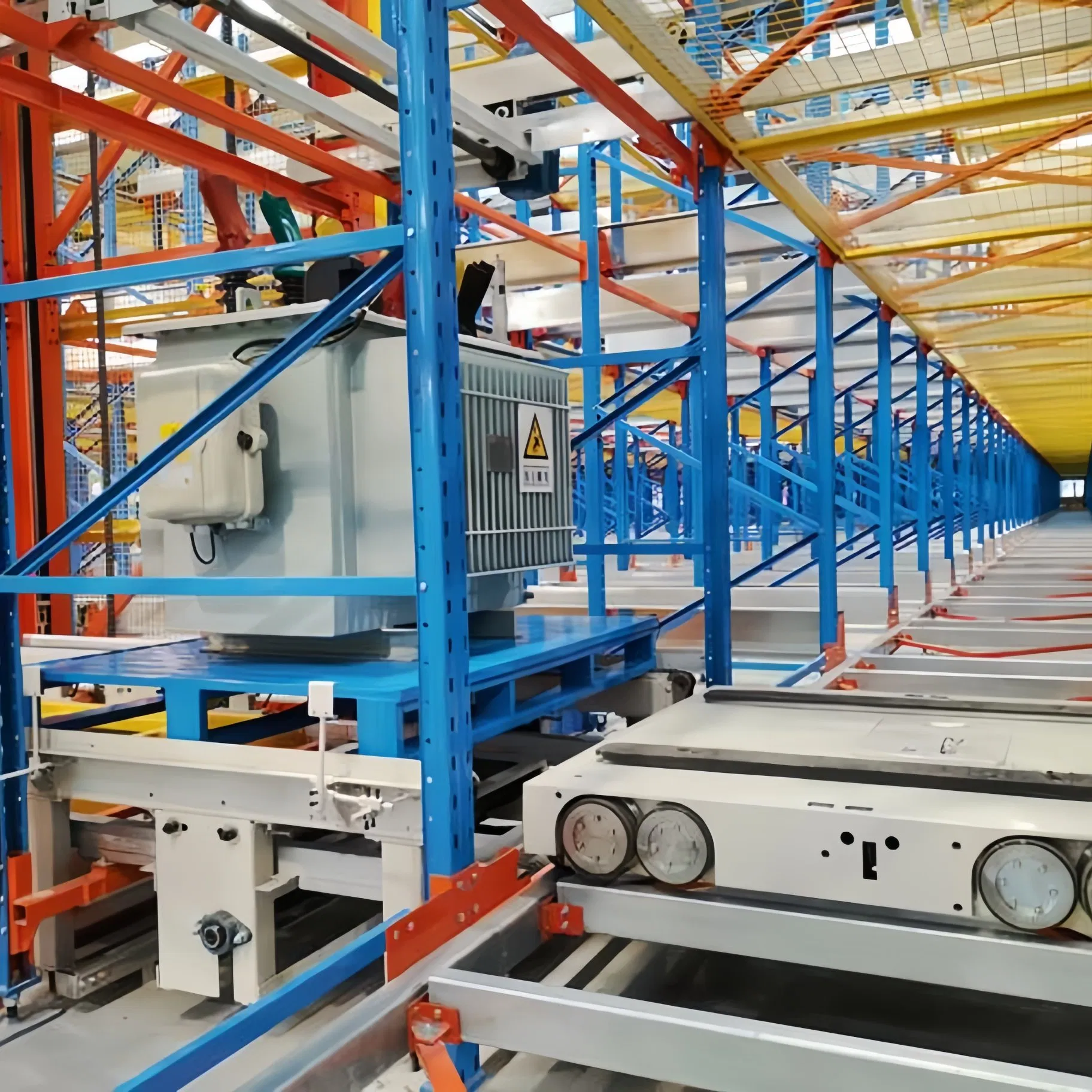 Automated Storage Retrieval System Warehouse Automation Shuttle Racking System Logistic Warehouse