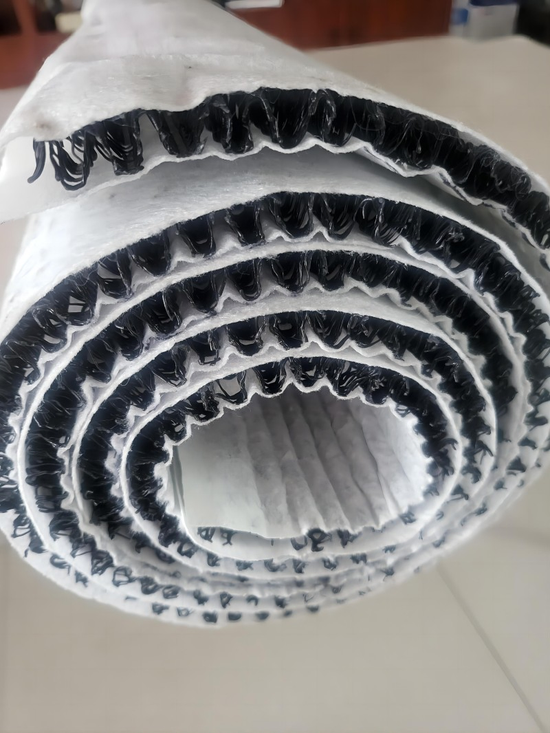 Eco-Friendly Brand Construction Waterproof HDPE Drainage Board with Customized Thickness Dimple Membrane Drain Mat