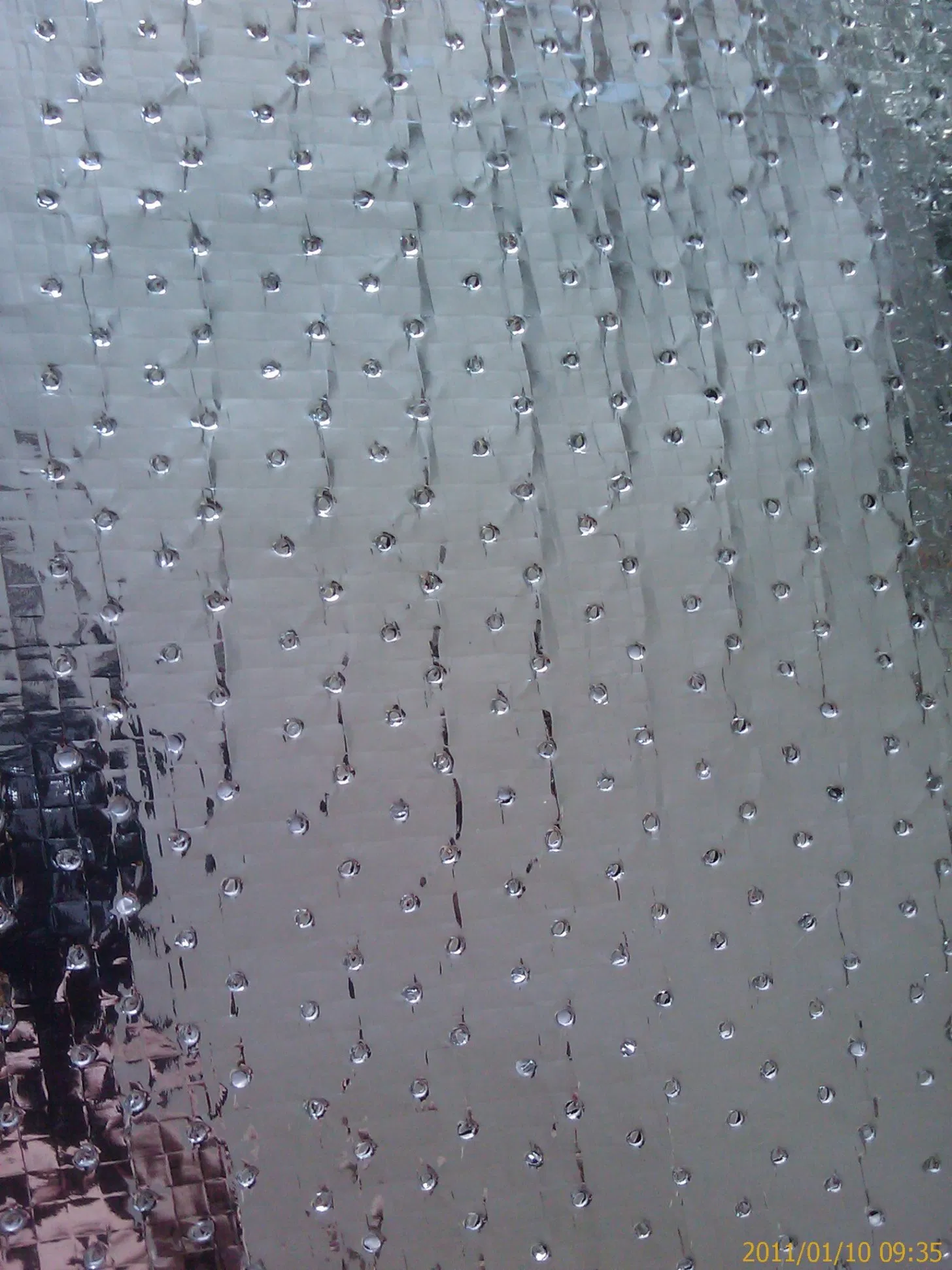 Thermal Insulation Material Reflective Aluminum Foil Woven Fabric Radiant Barrier Acoustic Insulation Material Car Roof / Wall Insulation Vapor Barrier