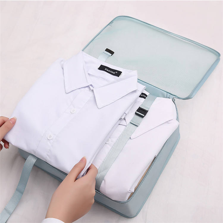 8 Pieces Packing Cubes Travel Luggage Packing Organizers Set with Toiletry Bag