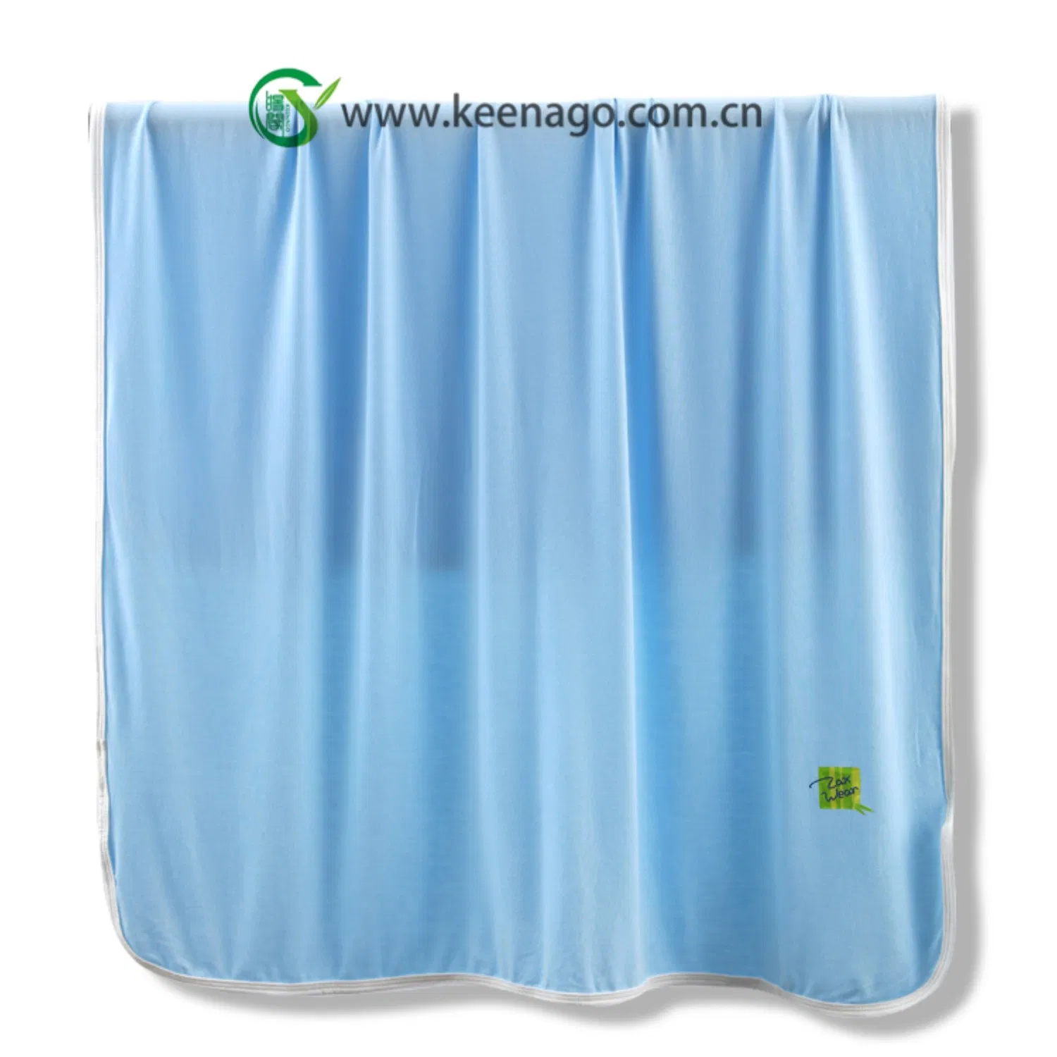 Customer Logo Premium Knit Viscose From Bamboo Infant Swaddling Wrap Receiving Blanket