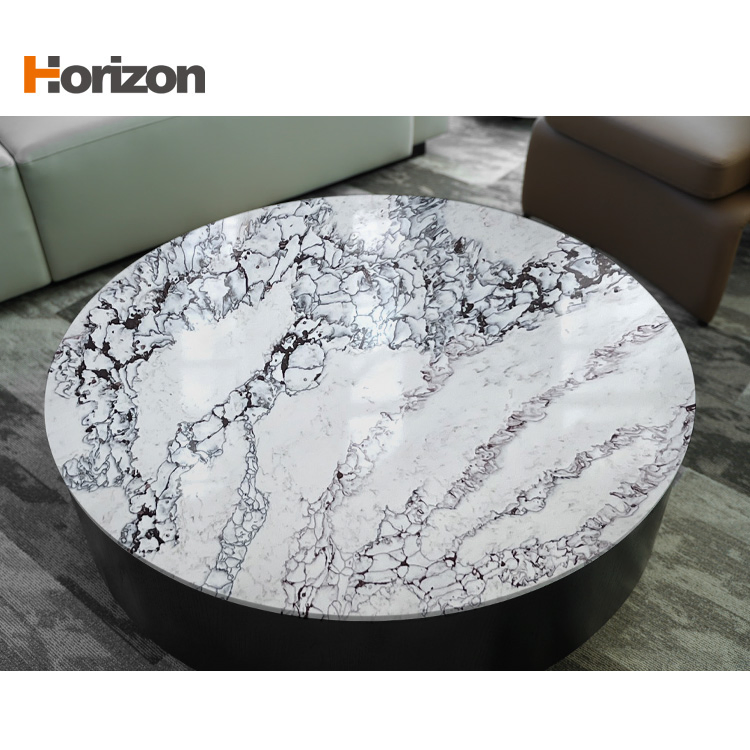 Bulgari Purple Luxury Stone Horizon Artificial Quartz Stone for Kitchen