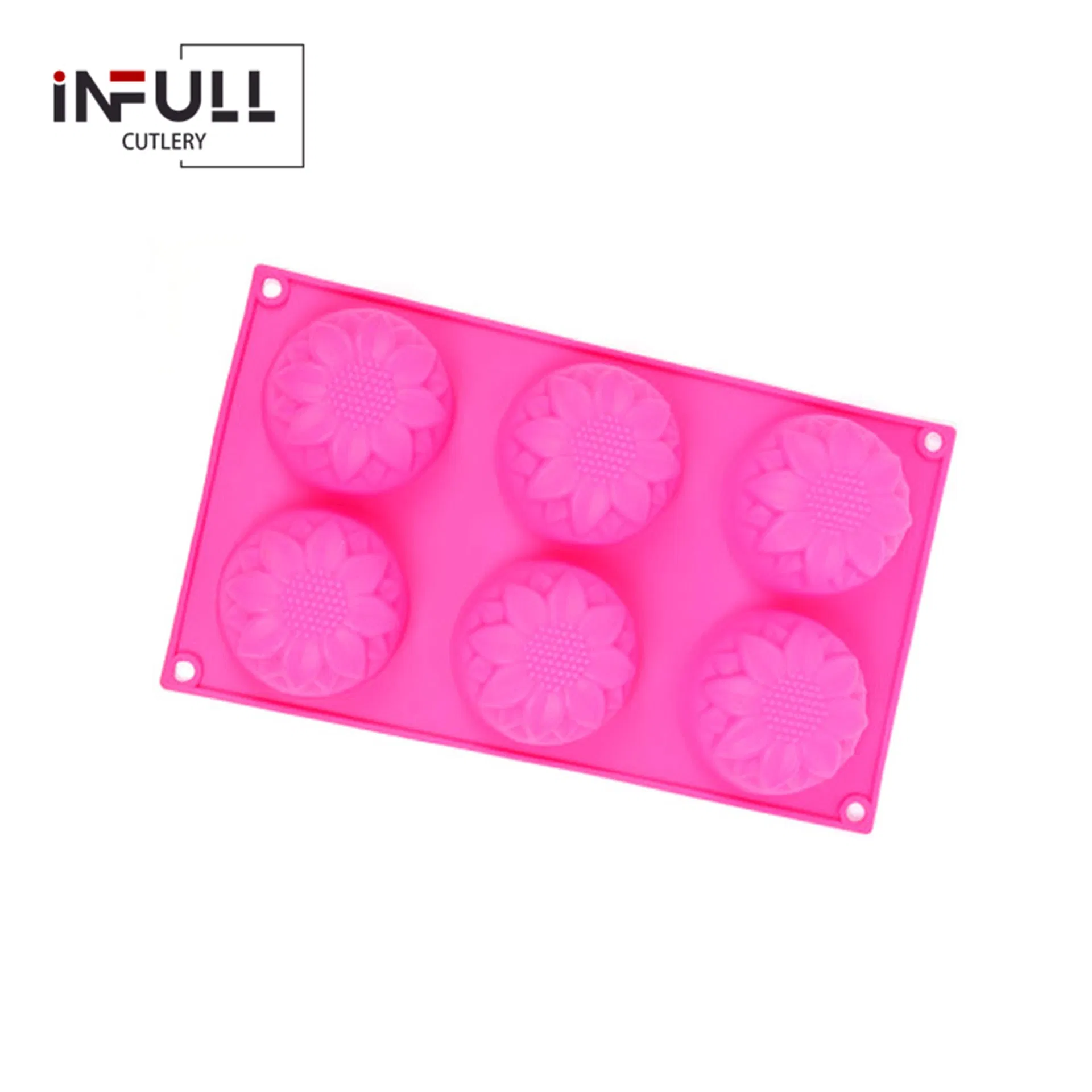 Flower-Shaped Silicone Jelly Pudding Cake Mold