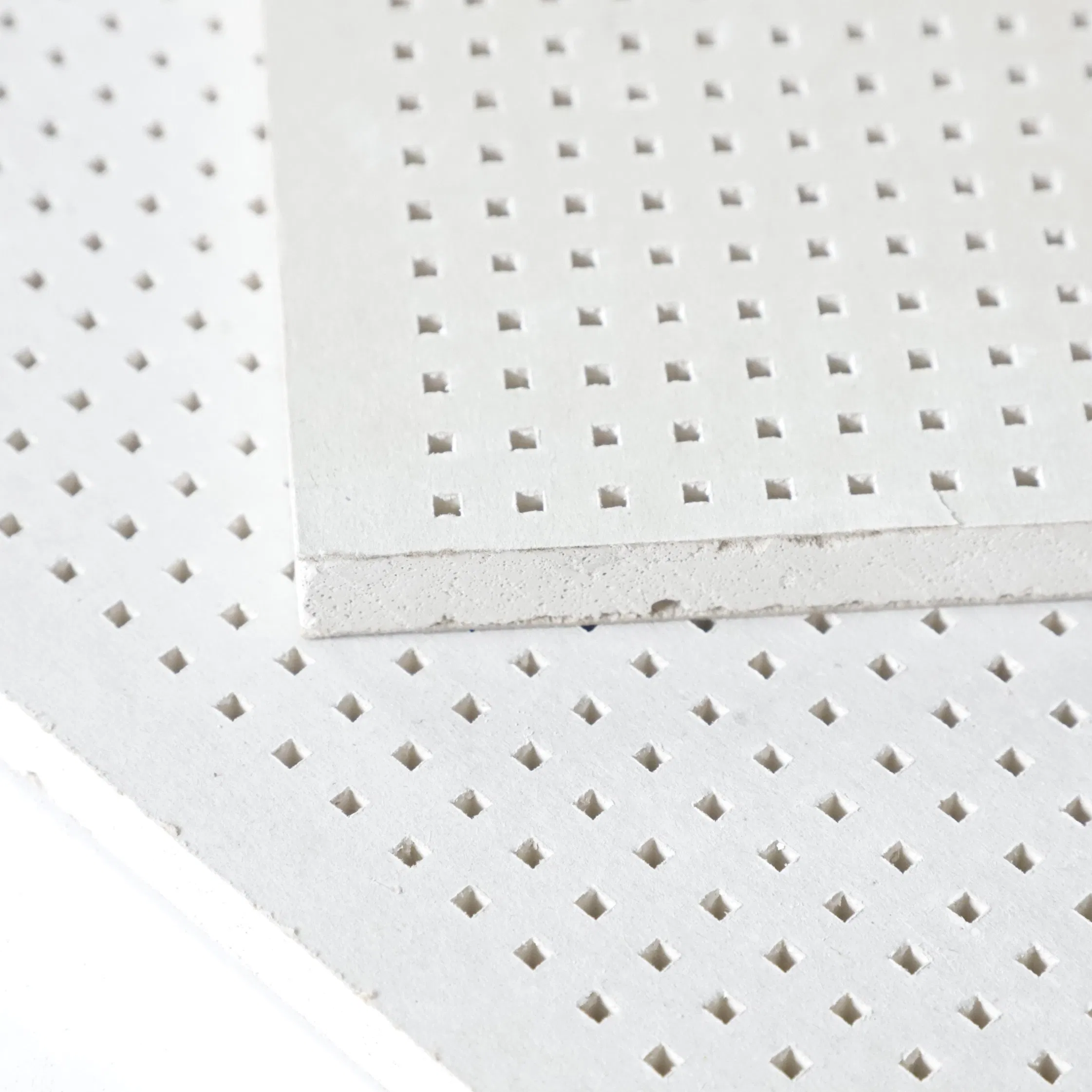 Versatile Tapered Edge Gypsum Board Featuring Various Perforation Designs