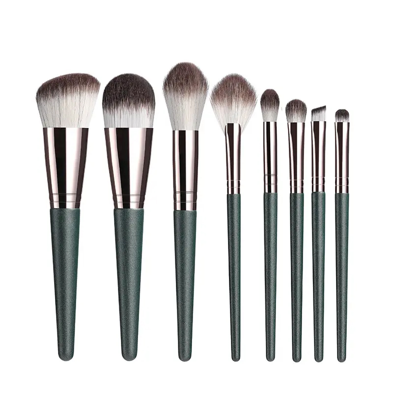 8-PCS Makeup Brush Set Travel Makeup Brush Set Logo Cosmetic Brush Set Best Seller