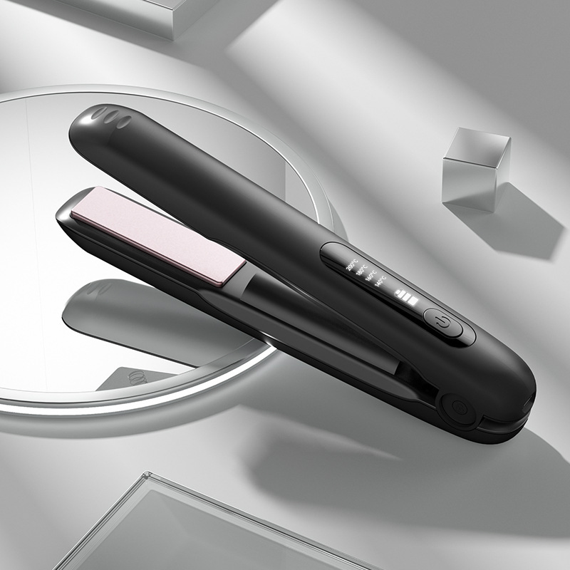USB Charging Wireless Hair Straightener Straight Curling Dual-Purpose Curling Iron