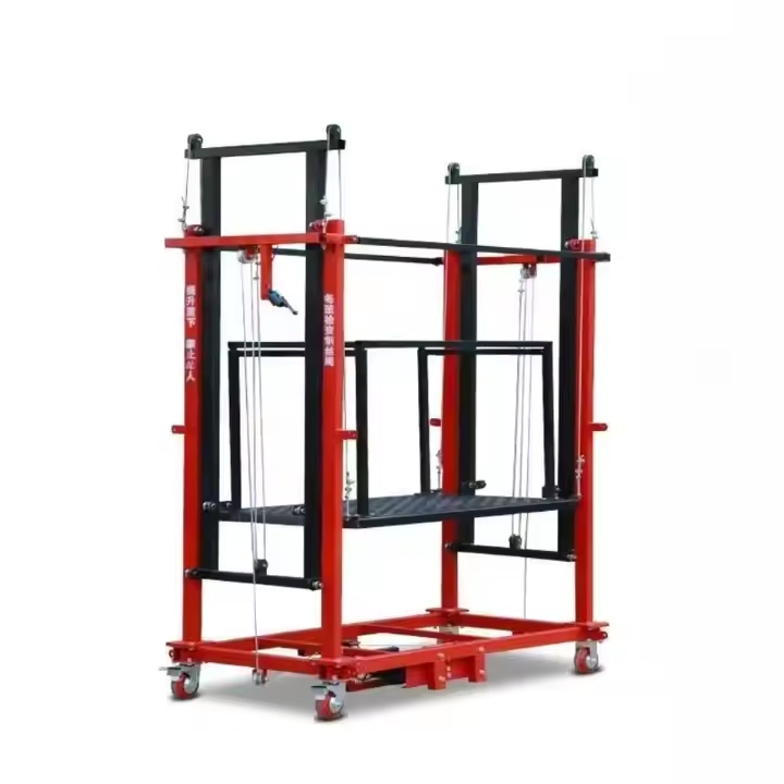 Formwork Scaffold Heavy Duty Props with U Head Jacks 2-12m Electric Lifting Scaffolding