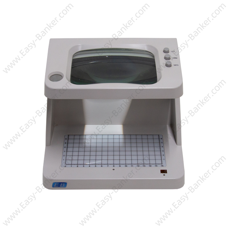 DC-107DW Banknote counterfeit detector Machine UV MG Banknote Detector