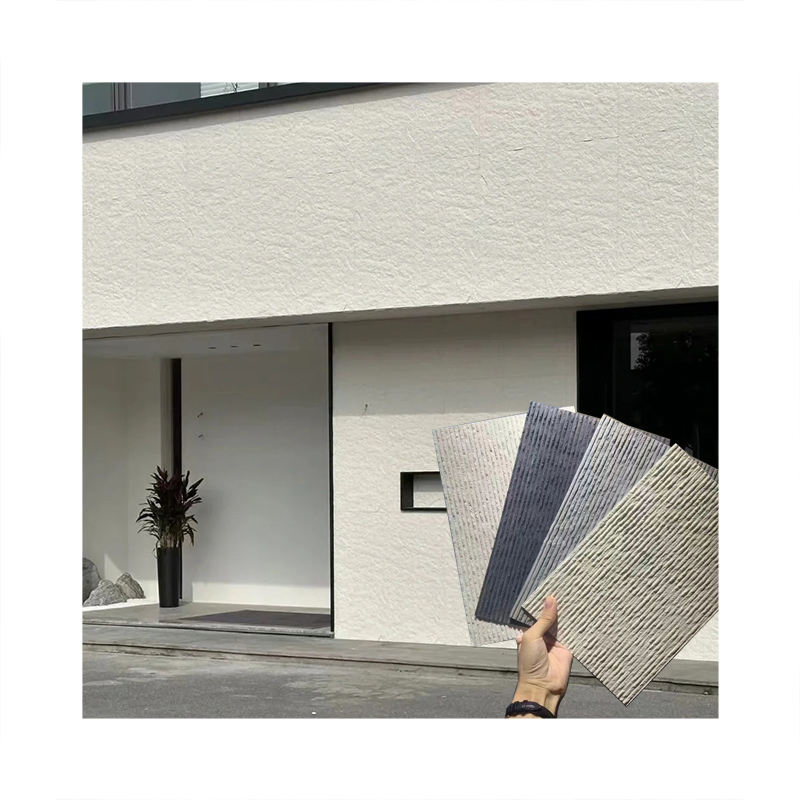 Waterproof New Hemp Rope Interior Wall Marble Sheet Soft Stone Flexible Stone Wall Panel Cladding Soft Tile High-Grade Ceiling Wall Panel for Walls and Ceilings
