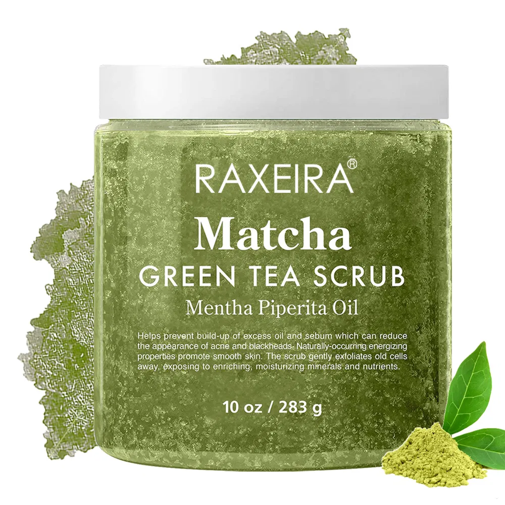 Exfoliating and Multifunctional Nourishing Facial & Skin Green Tea Body Scrub