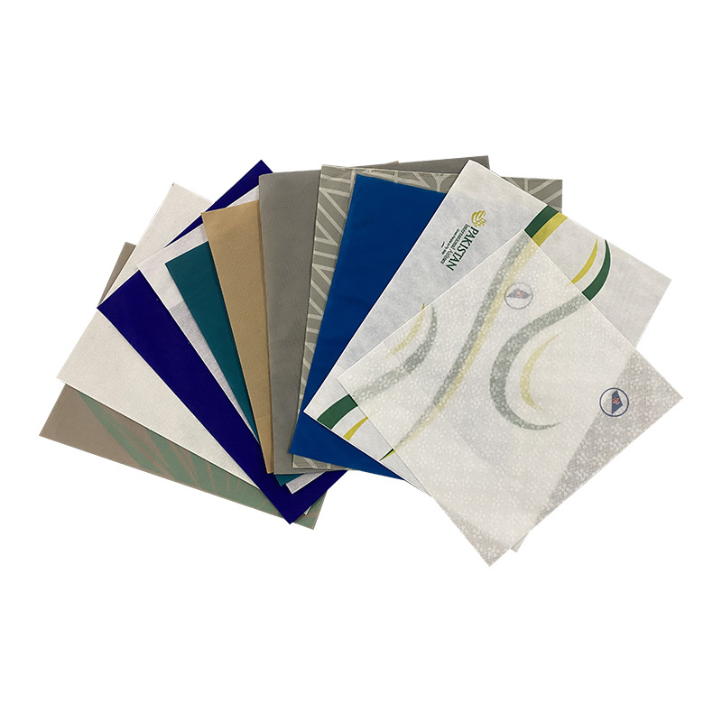 Airline Disposable Pillow Covers Non-Woven Airline Pillowcase Customized Airplane Pillowcase