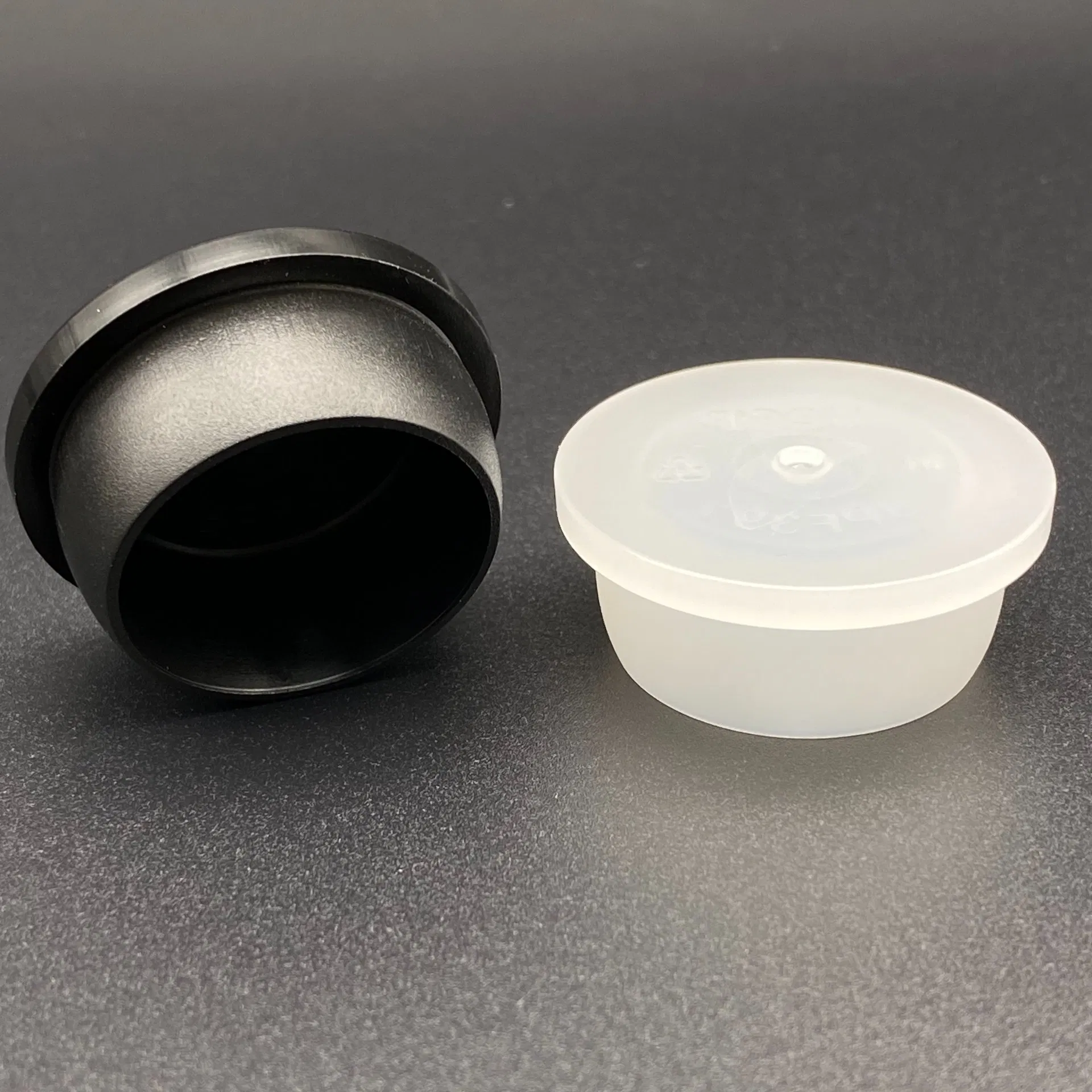 Black White Round Pipe Hose Insert Plug Blind Blanking Plastic Hole Cover PVC PE End Plug (BPF)