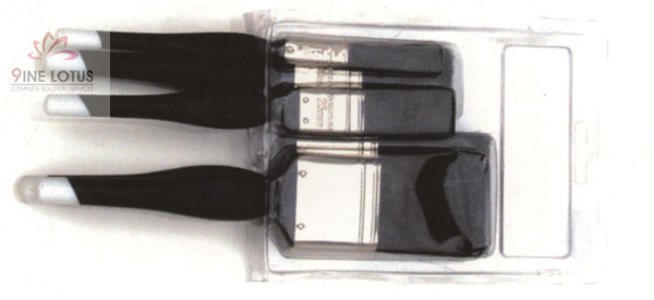 Набор кистей для покраски, нейлон/пластик, 8 размеров