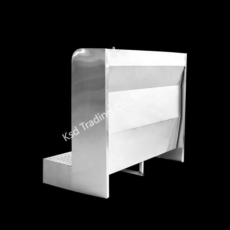 Man Urin Trough Floor Standing Stainless Steel Urinal Toilet with Plumbing Accessories