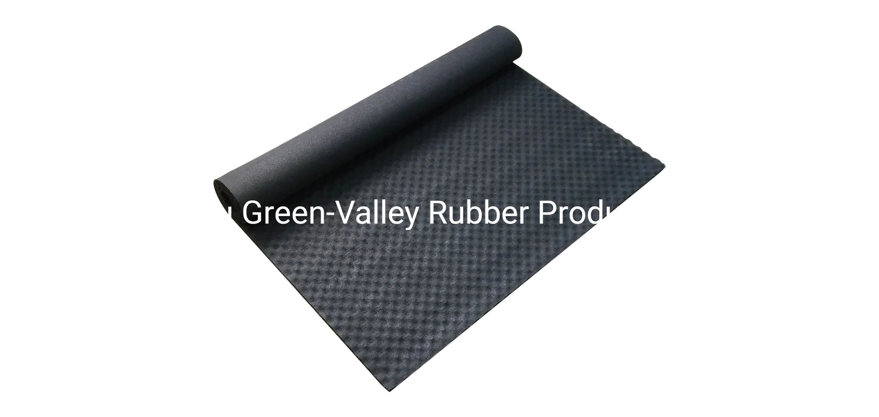 Carpet Underlayment Sound Insulation Factory Customized Noise Insulating Rubber Mat/Rubber Tiles